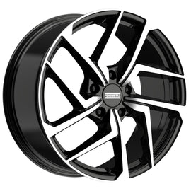 Cerchio in Lega Fondmetal INSPIRED TAARA (FMI16) 19x8 ET45 5x112 GLOSSY BLACK MACHINED