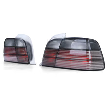 Carica l'immagine nel visualizzatore di Gallery, Fanali posteriori neri fumé per BMW Serie 3 E36 Coupe Cabrio 90-99
