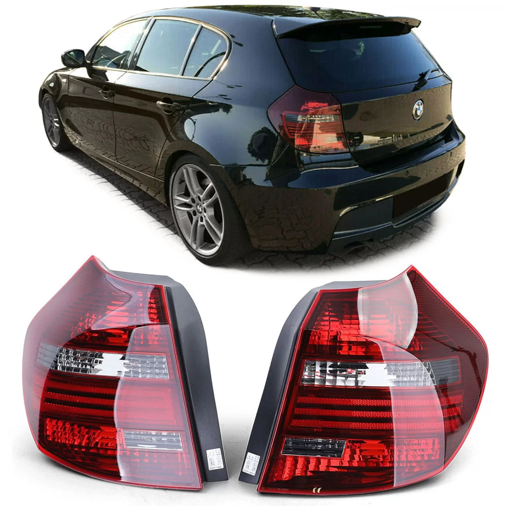 Fanali posteriori neri fumé set per Serie 1 BMW E81 E87 07-12