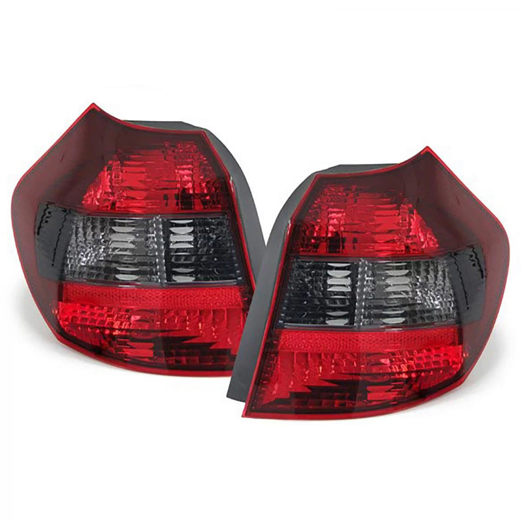 Fanali posteriori rossi nero fumé destro sinistro per Serie 1 BMW E81 E87 04-07