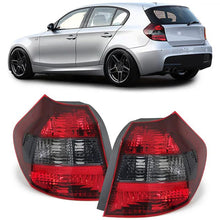 Carica l'immagine nel visualizzatore di Gallery, Fanali posteriori rossi nero fumé destro sinistro per Serie 1 BMW E81 E87 04-07