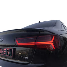 Carica l'immagine nel visualizzatore di Gallery, Set fanali posteriori per Audi A6 C7 11-15 Barra LED dinamico rosso/trasparente Eagle Eyes