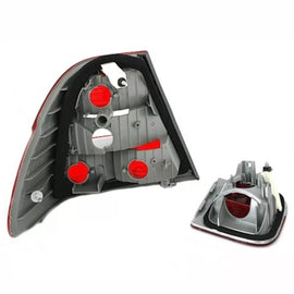 Set fanali posteriori per BMW 3 E46 berlina 01-05 rosso/trasparente Depo