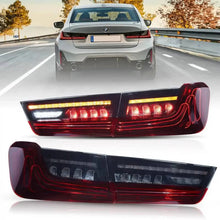 Set fanali posteriori per BMW 3 G20 18-22 berlina Laser stile rosso/fumé Vland
