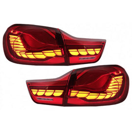 Set fanali posteriori per Bmw 4 F32 F33 F36 M4 F82 F83 (2013-03.2019) M4 stile OLed dinamico Start in poi
