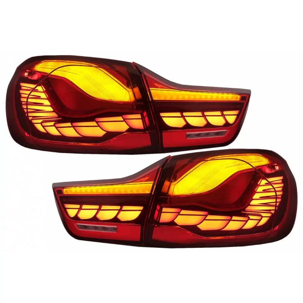 Set fanali posteriori per Bmw 4 F32 F33 F36 M4 F82 F83 (2013-03.2019) M4 stile OLed dinamico Start in poi