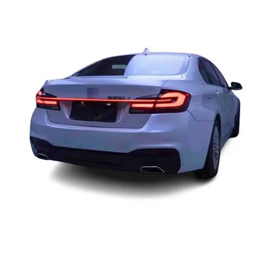 Set fanali posteriori per BMW 5 F10 / F18 11-17 G30 stile Full LED Bar con centrale luce dinamico Carner