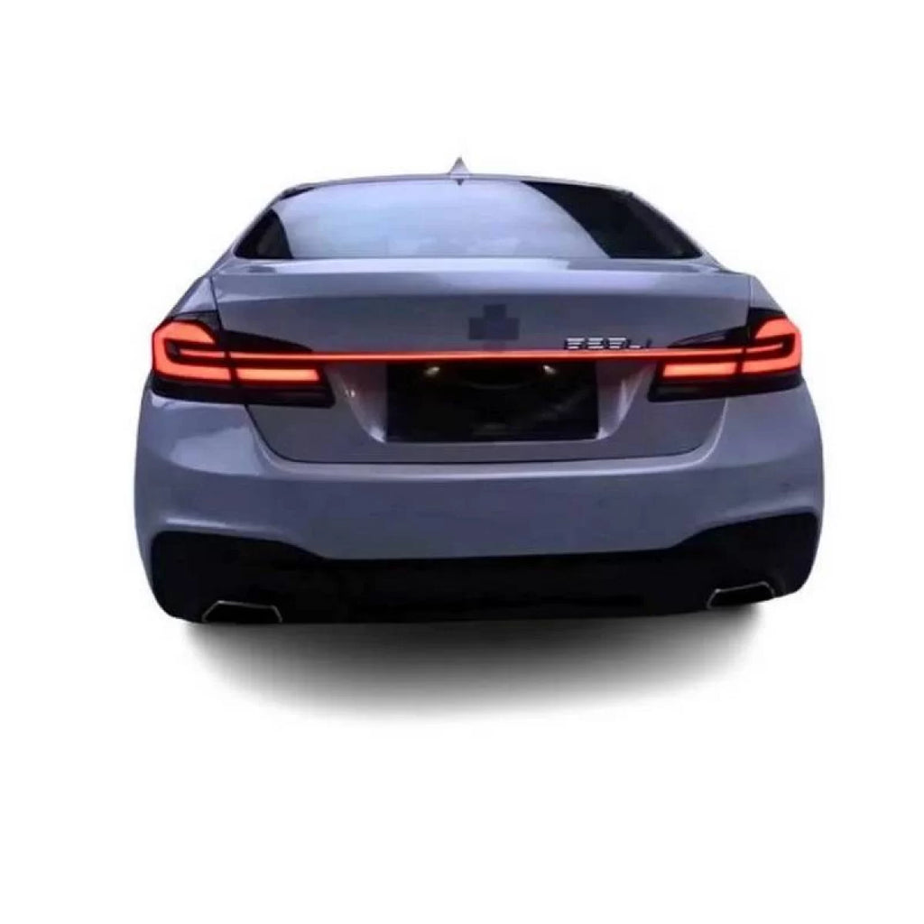 Set fanali posteriori per BMW 5 F10 / F18 11-17 G30 stile Full LED Bar con centrale luce dinamico Carner