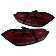 Set fanali posteriori per Ford Fiesta RS 2017-2021 Barra LED rosso fumé JunYan