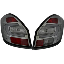 Set fanali posteriori per Skoda Fabia 07-14 Barra LED fumé Eagle Eyes
