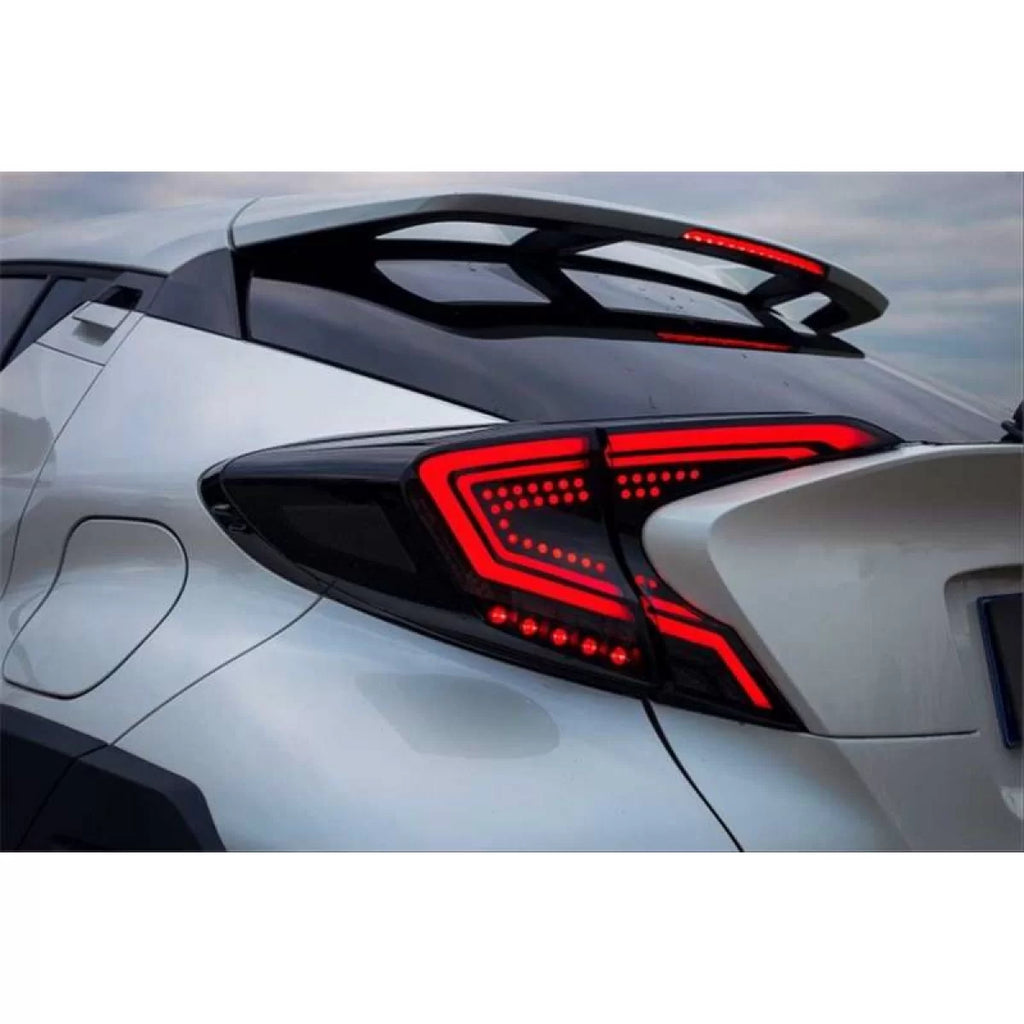 Set fanali posteriori per Toyota C-HR 2016-2019 Full LED Bar / dinamico segnale nero