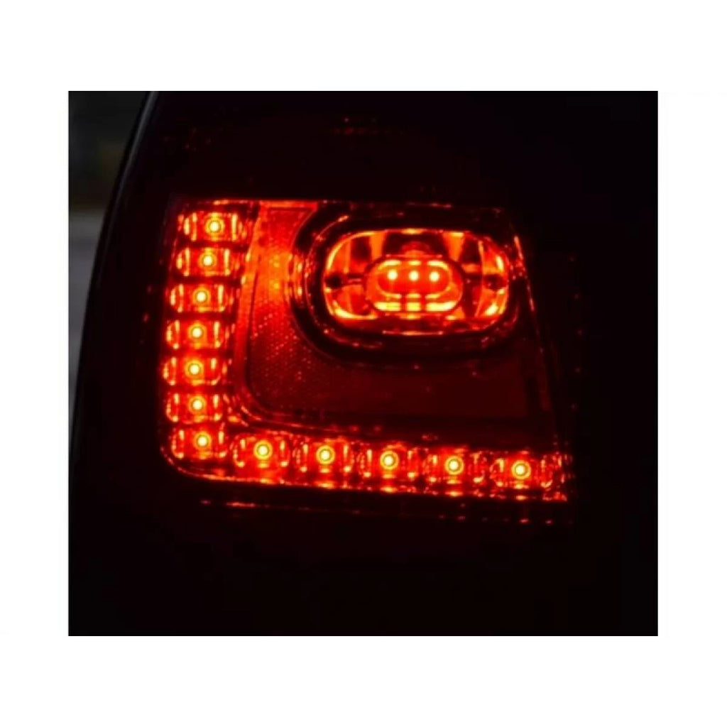 Set fanali posteriori per VW Polo 9N3 05-09 LED GTI/R20 stile rosso/trasparente Eagle Eyes