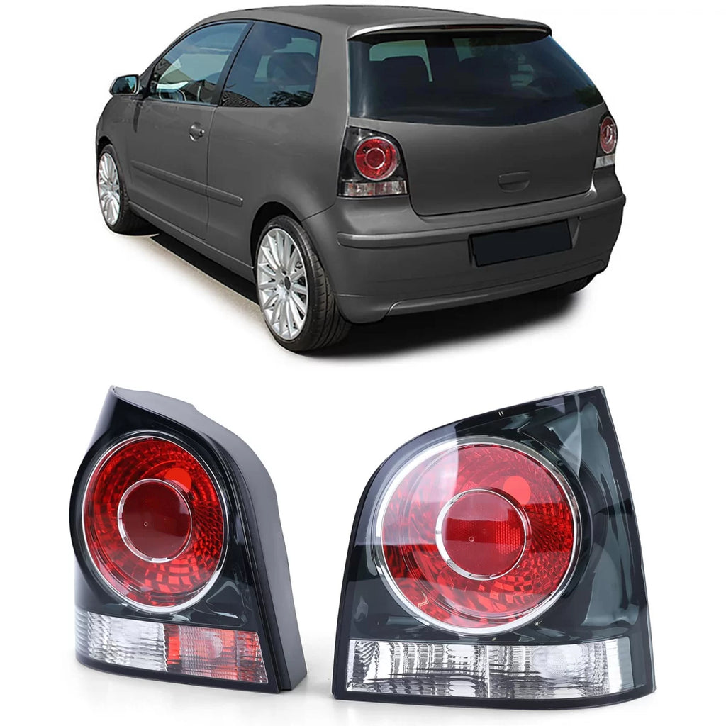 Fanali posteriori neri per VW Polo 9N3 05-09