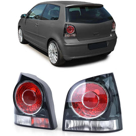Fanali posteriori neri per VW Polo 9N3 05-09