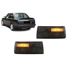 Fanali posteriori per BMW Serie 3 E30 restyling berlina Cabrio Touring (1987-1994) fumé