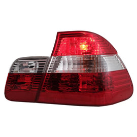 Fanali posteriori per BMW Serie 3 E46 berlina (05.1998-08.2001) rosso & bianco