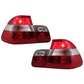Fanali posteriori per BMW Serie 3 E46 berlina (05.1998-08.2001) rosso & bianco