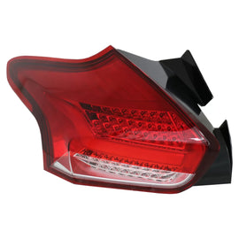Fanali posteriori per Ford Focus MK 3 hatchback restyling (2015-2018) Full LED BAR con sequenziale dinamico sequenziale