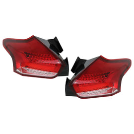 Fanali posteriori per Ford Focus MK 3 hatchback restyling (2015-2018) Full LED BAR con sequenziale dinamico sequenziale