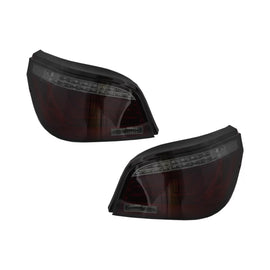 Fanali posteriori Barra LED per BMW Serie 5 E60 (2003-2007) rosso fumé