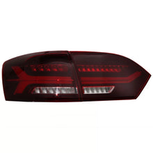 Fanali posteriori LED per VW Jetta Mk6 VI (2012-2014) dinamico sequenziale Indicatori di direzione rosso fumé