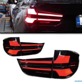 Fanali posteriori set per BMW X5 F15 (2013-2018) Barra LED conversione allo stile G05 LCI stile fumé