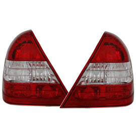 Fanali posteriori set per Mercedes-Benz Classe C W202 93-00 rosso/trasparente Eagle Eyes