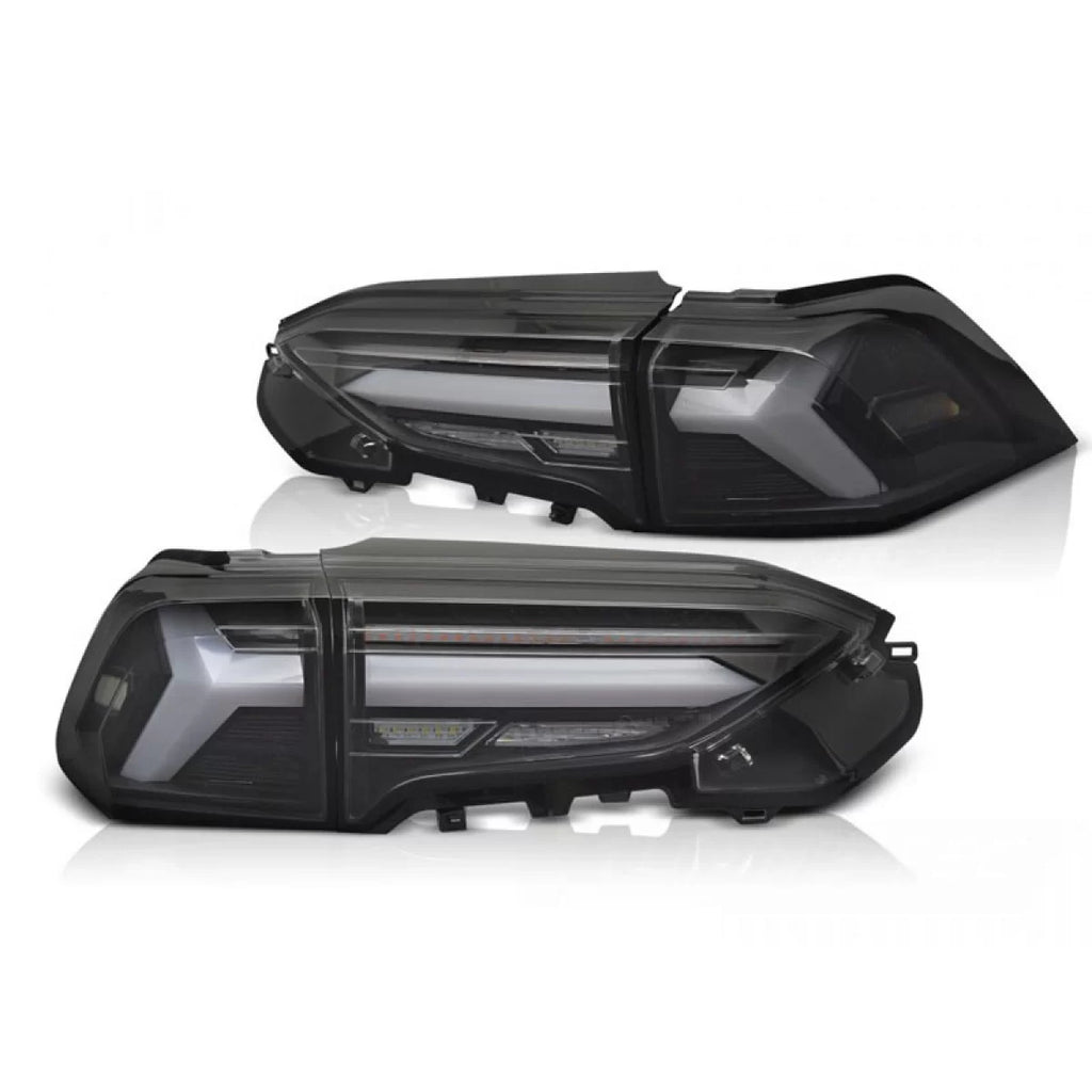 Fanali posteriori set per Toyota Rav4 19- Barra LED dinamico Indicatore di direzione nero