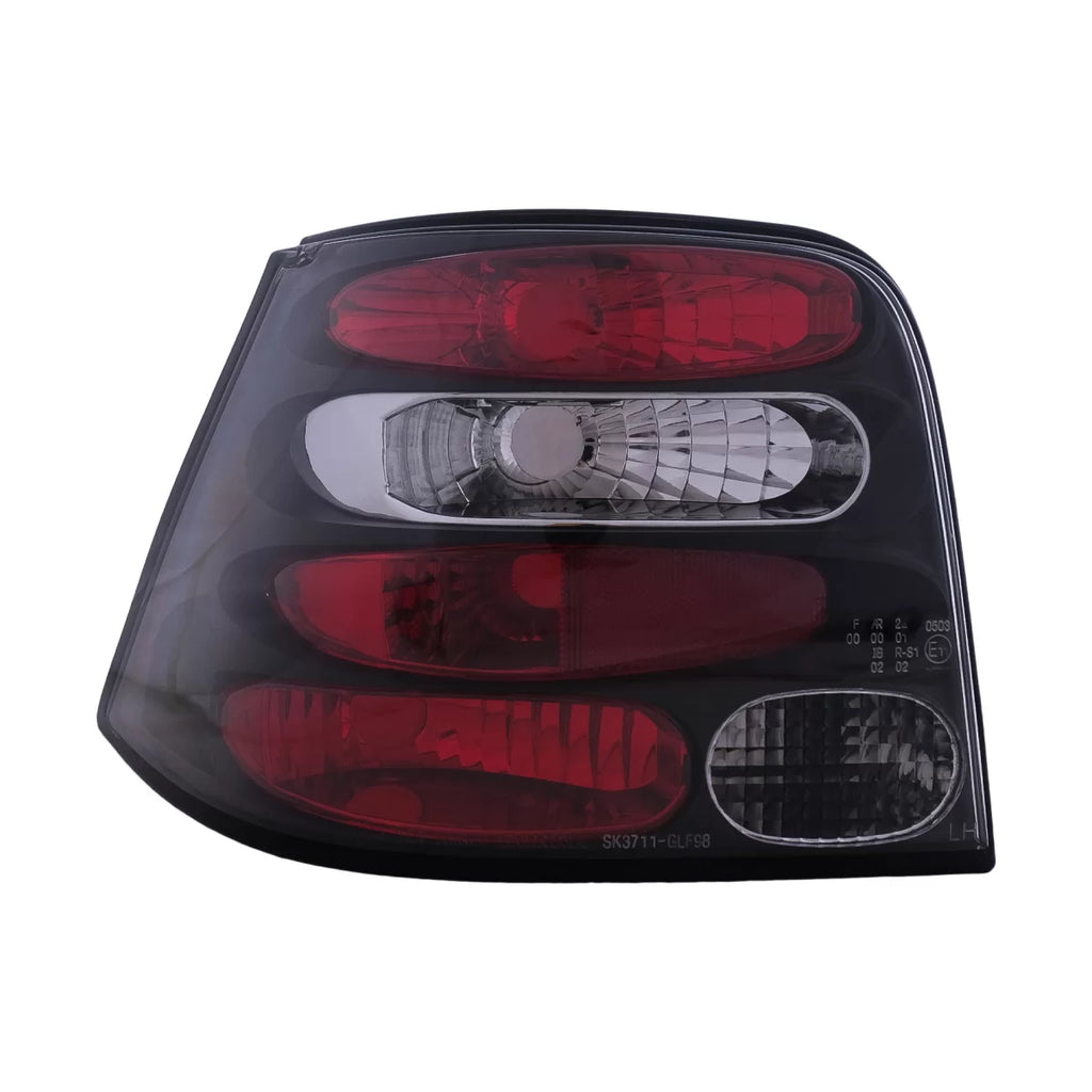 Fanali posteriori per VW Golf IV 4 hatchback (09.1997-09.2003) nero