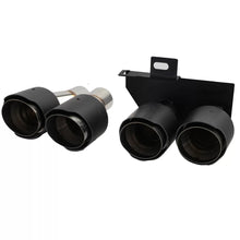 Carica l'immagine nel visualizzatore di Gallery, Terminale di scarico conversione kit doppio-tubo stile compatibile per Serie 5 BMW F10 F11 520 523 525 528 530