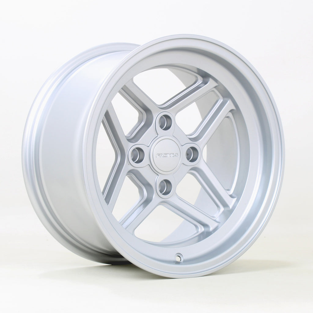 Cerchio in lega Rota Wheels TBT 15x8 4x114.3 ET0 Silver