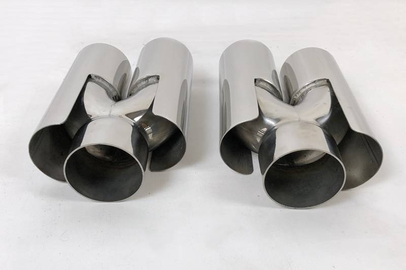 Terminali Di Uscita Di Scarico Bmw E60 / E90 / E92 / F10 / F30 Look M6 BMW