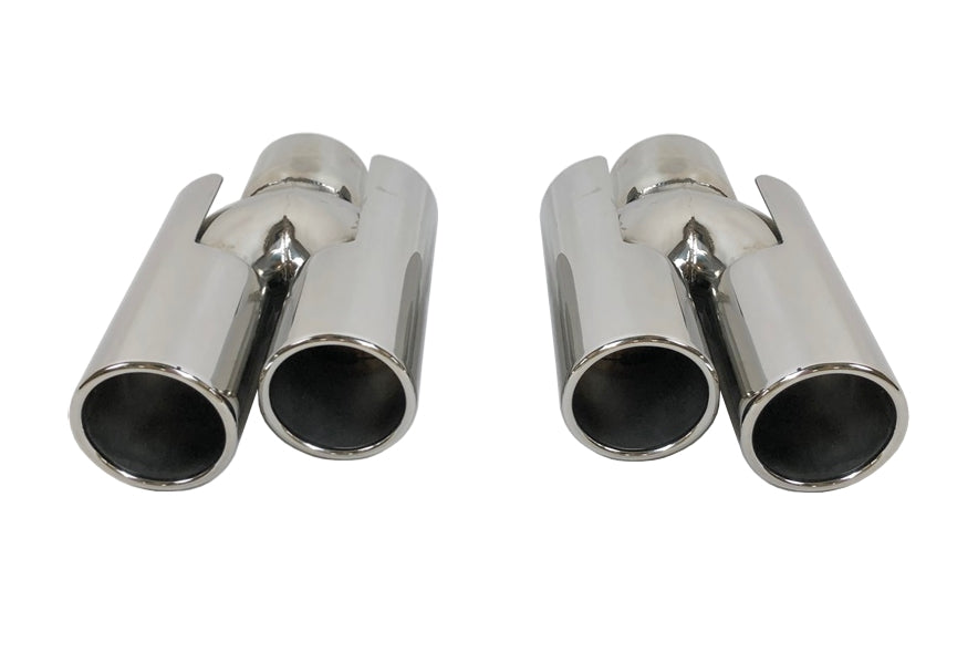 Terminali Di Uscita Di Scarico Bmw E60 / E90 / E92 / F10 / F30 Look M6 BMW