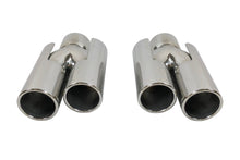 Carica l'immagine nel visualizzatore di Gallery, Terminali Di Uscita Di Scarico Bmw E60 / E90 / E92 / F10 / F30 Look M6 BMW