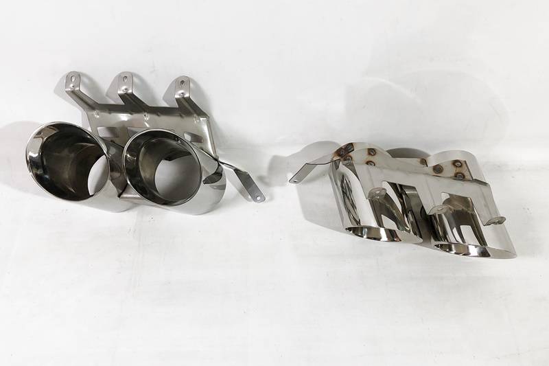 Terminali Di Uscita Di Scarico Ford Mustang GT500 D'Argento Ford Mustang