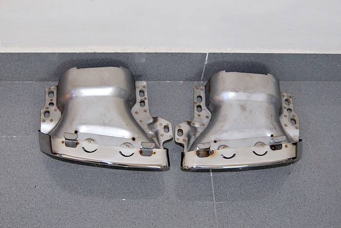 Terminali Di Uscita Di Scarico Mercedes W176/W117 look A45 Mercedes W176