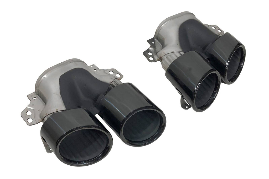 Terminali Di Uscita Di Scarico Mercedes W177 / V177 Black Look A45 Mercedes W177