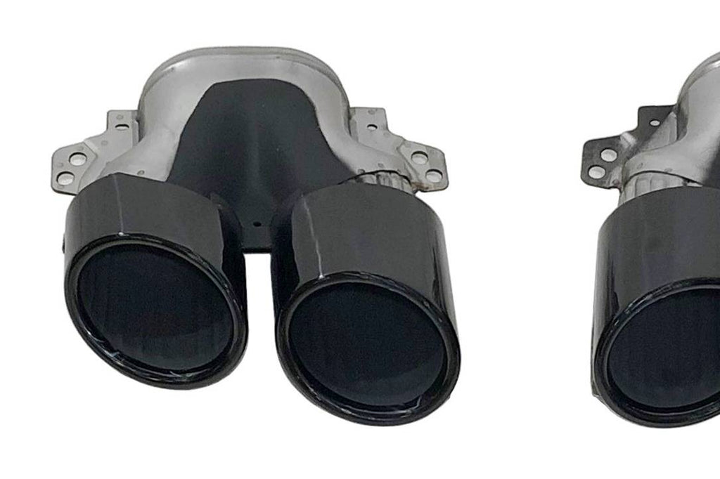 Terminali Di Uscita Di Scarico Mercedes W177 / V177 Black Look A45 Mercedes W177