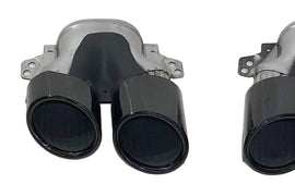 Terminali Di Uscita Di Scarico Mercedes W177 / V177 Black Look A45 Mercedes W177