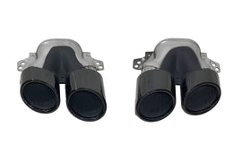 Terminali Di Uscita Di Scarico Mercedes W177 / V177 Black Look A45 Mercedes W177