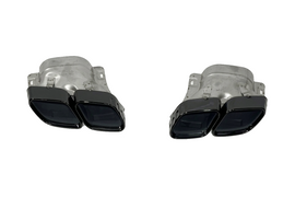 Terminali Di Uscita Di Scarico Mercedes W206 Black Mercedes W206