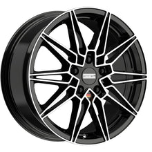 Load image into Gallery viewer, Cerchio in Lega Fondmetal INSPIRED THOE (FMI08) 20x8 ET26 5x112 GLOSSY BLACK MACHINED