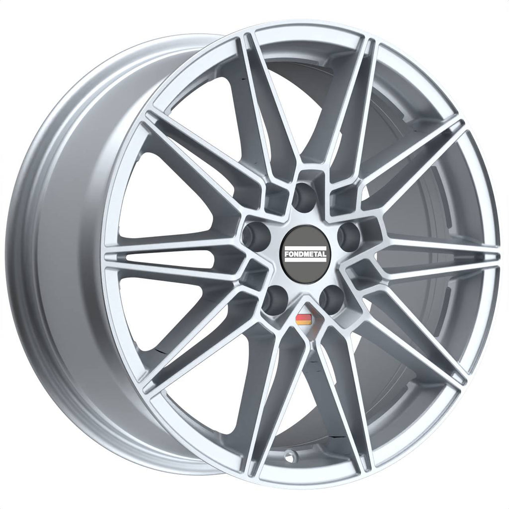 Cerchio in Lega Fondmetal -until stocks last- INSPIRED THOE (FMI08) 18x8 ET45 5x120 GLOSSY SILVER