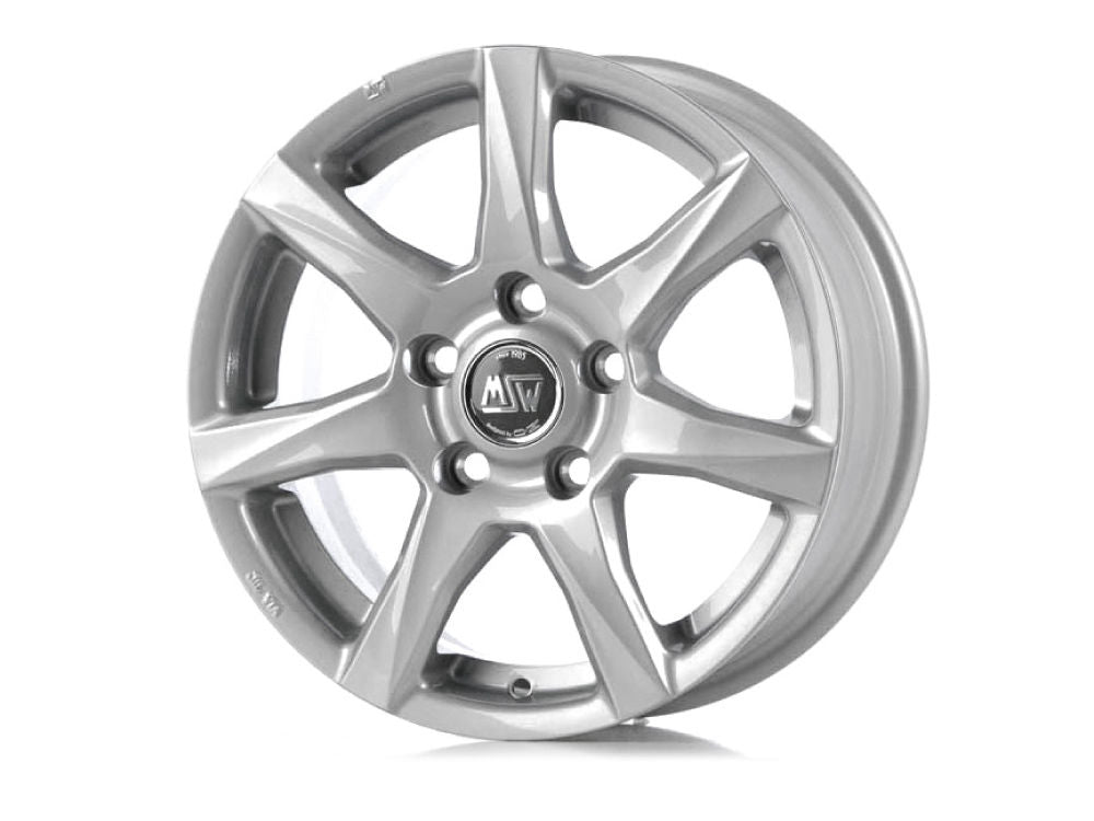 Cerchio in Lega MSW 77 16x7 ET45 5x114.3 FULL SILVER