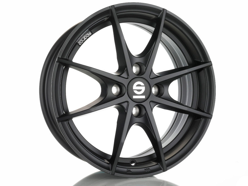 Cerchio in Lega SPARCO TROFEO 4 14x6 ET24 4x108 MATT BLACK