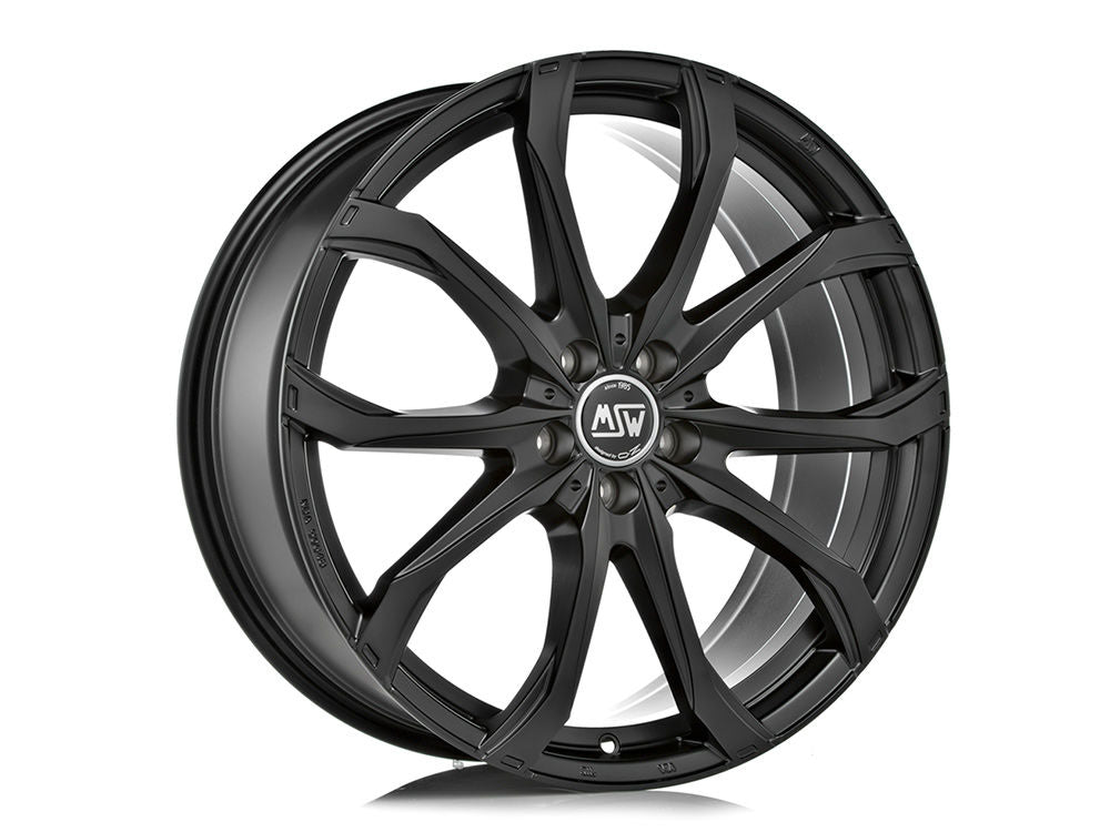 Cerchio in Lega MSW 48 17x7.5 ET40 5x114.3 MATT BLACK