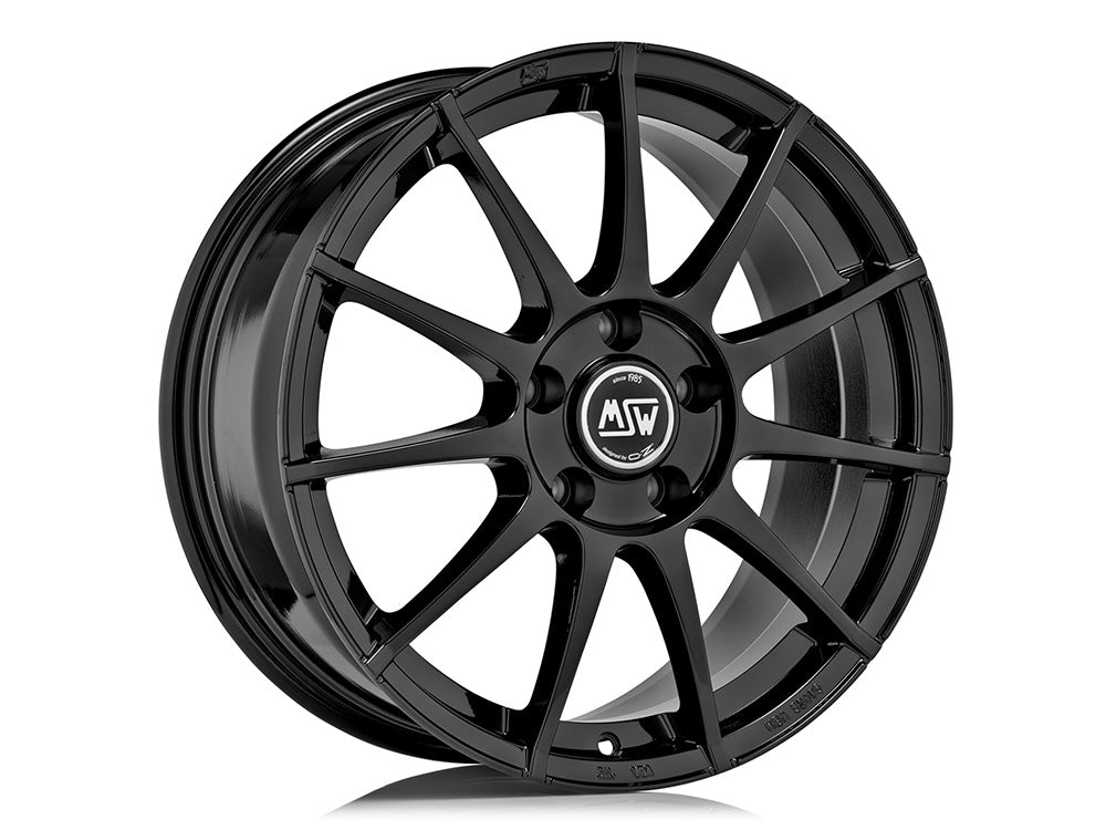 Cerchio in Lega MSW 85 19x8.5 ET50 5x112 GLOSS BLACK