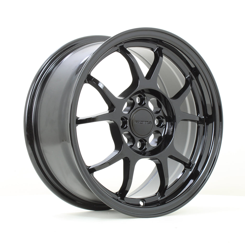 Cerchio in lega Rota Wheels TK 15x7 4x100 ET40 Gloss Black