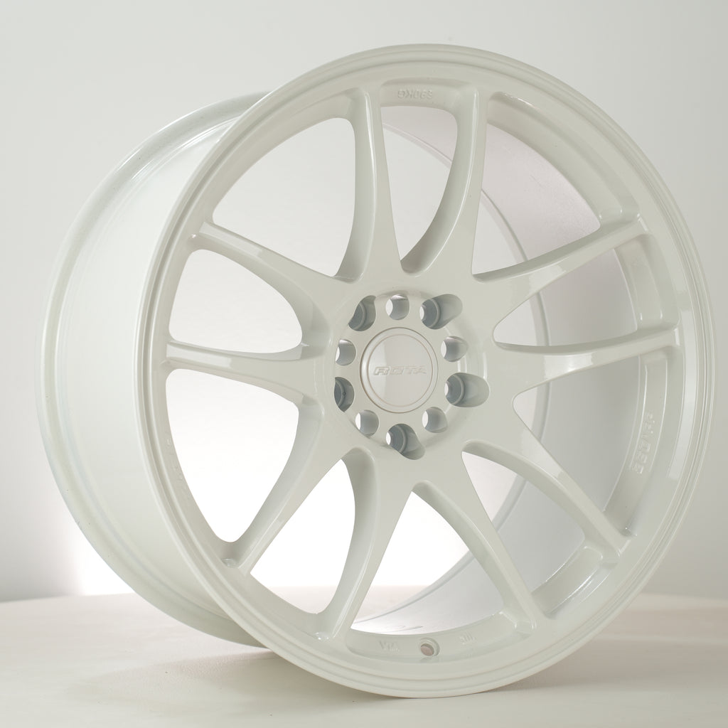 Cerchio in lega Rota Wheels Torque 18x9.5 5x114.3 ET17 White