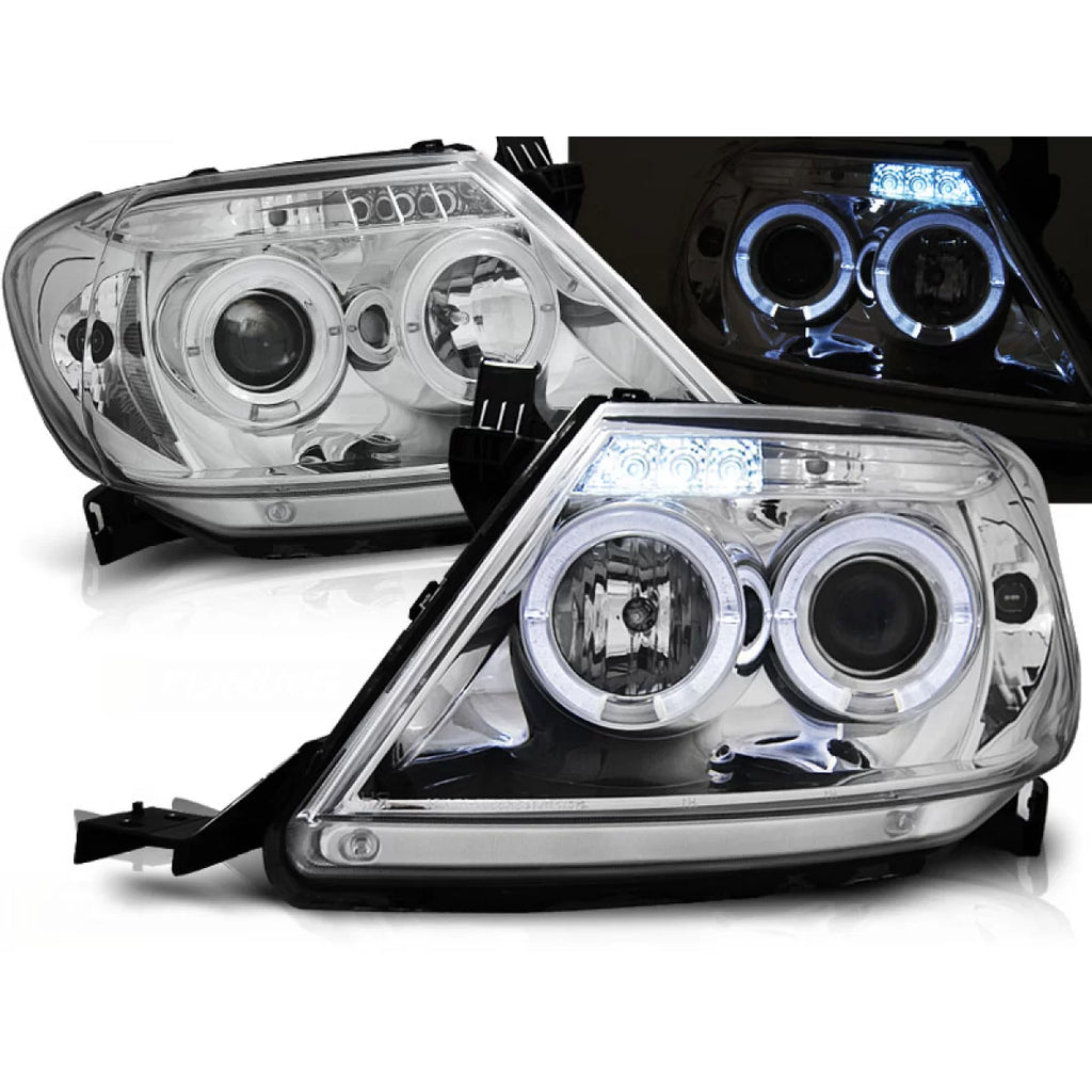 TOYOTA HILUX 05-11 Angel Eyes cromato